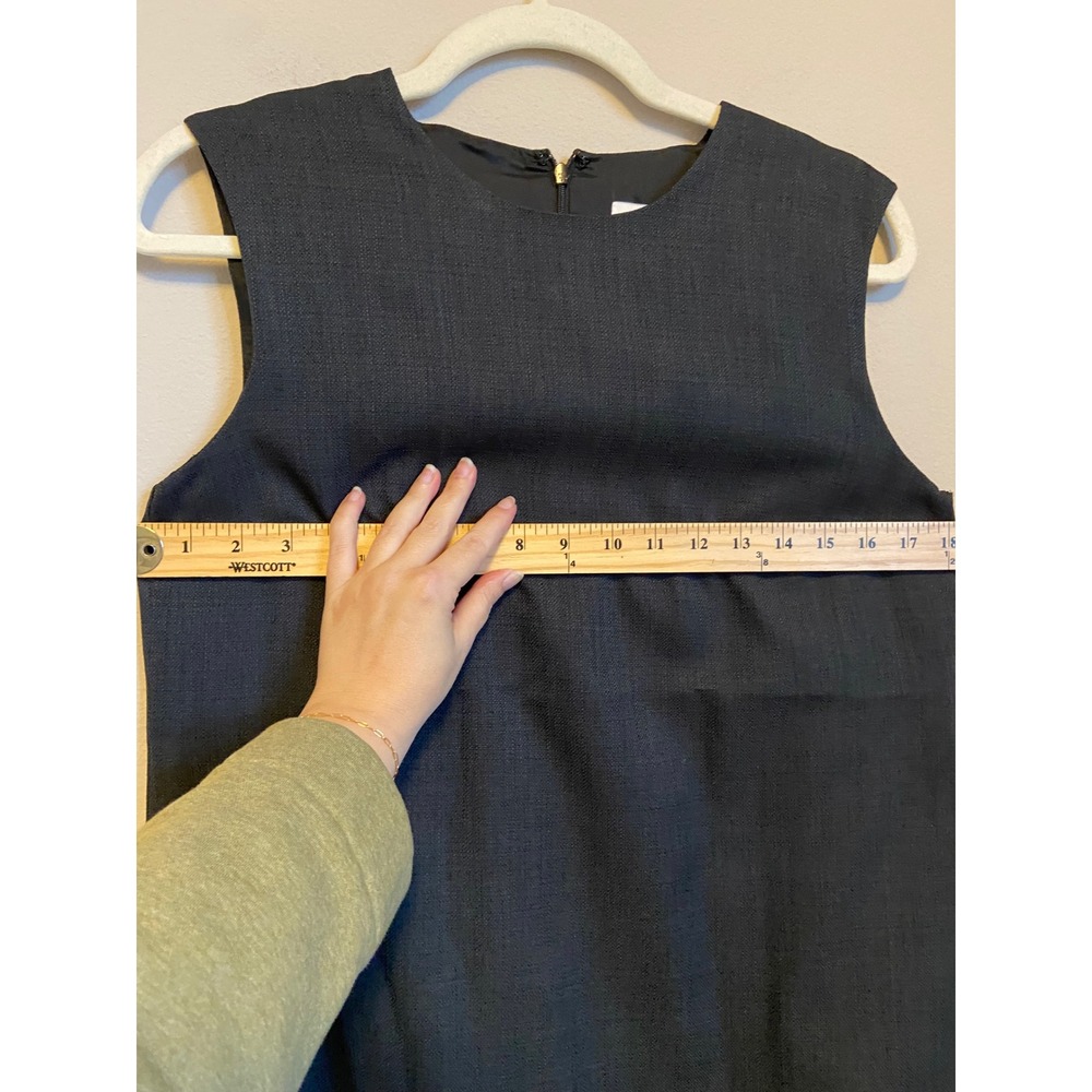 COCOON by elizabeth geisler Gray Sleeveless Dress Women's Medium - Picture 4 of 5